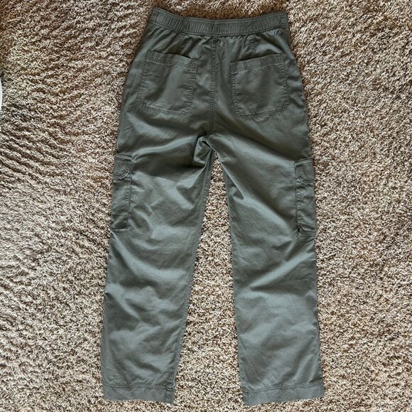 ABERCROMBIE & FITCH Women's Cargo Pants iSize 27/4 in Muted Basil - Picture 3 of 5